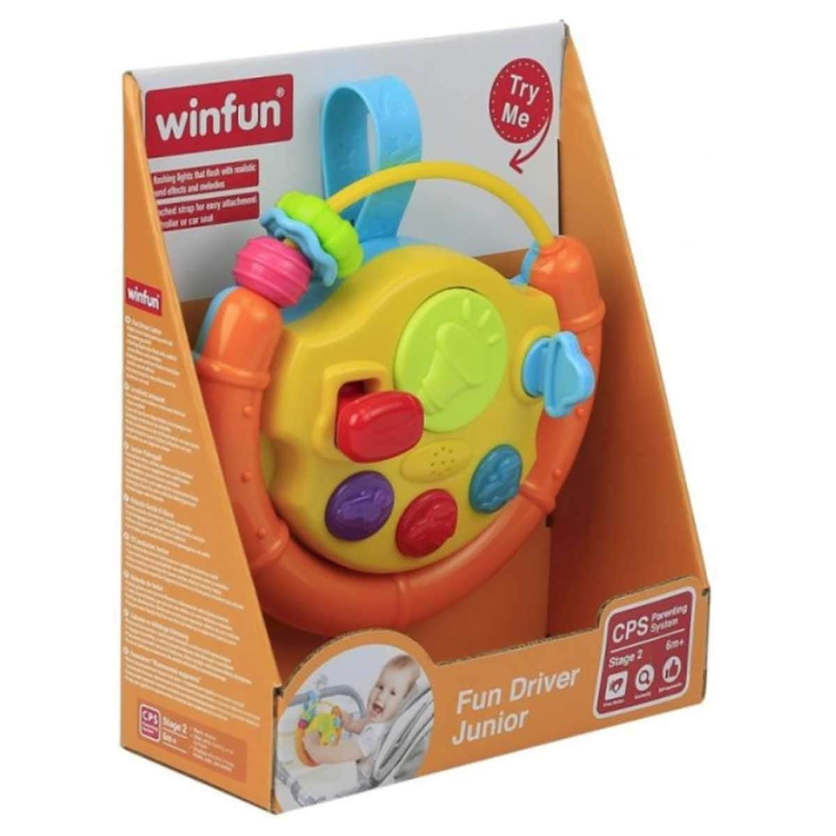 Winfun Fun Driver Junior Interactive Toy Toddler, 0-2 Years