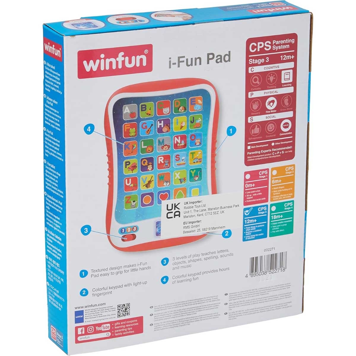 Winfun i-Fun Pad Toddler, 0-2Years