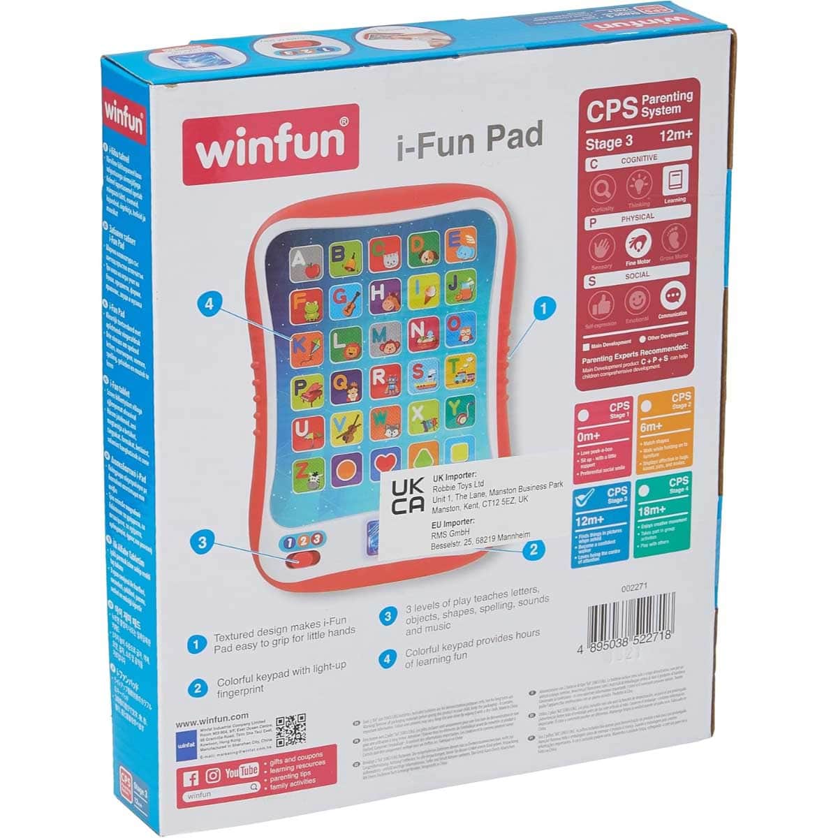 Winfun i-Fun Pad Toddler, 0-2Years