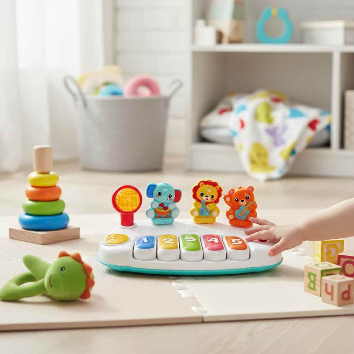Winfun Jungle Pals Piano Toddler, 0-2 Years