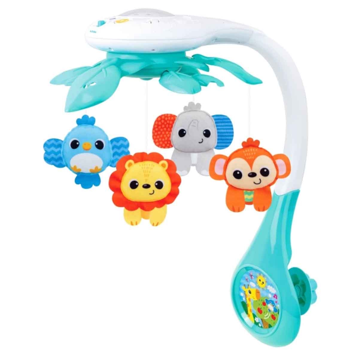 Winfun Jungle Pals Projection Mobile Toddler, 0-2 Years