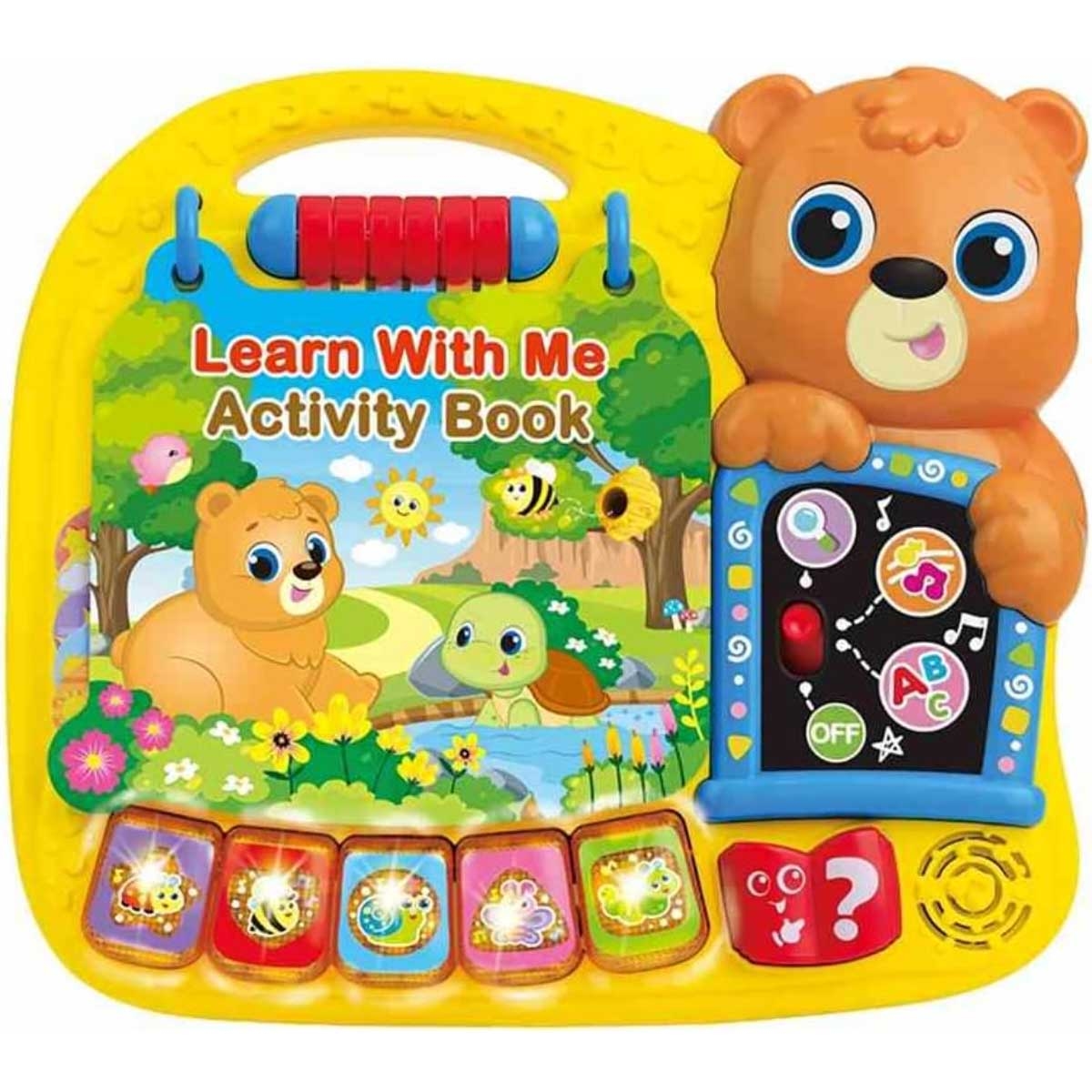 Winfun Learn With Me Activity Book Toddler, 0-2 Years