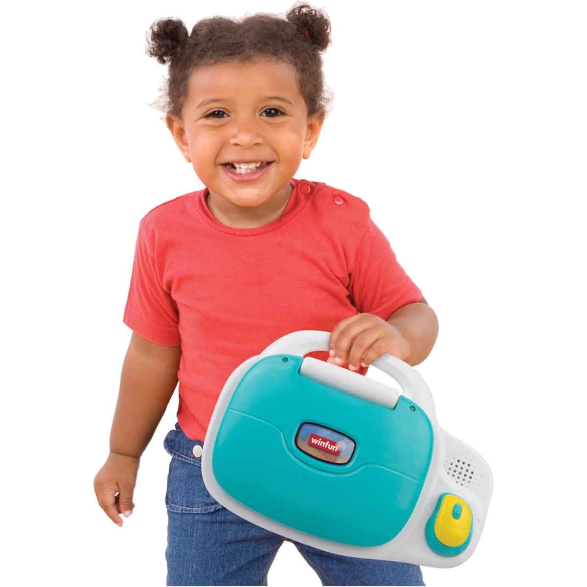 وين فن لابتوب ثنائي اللغة لتس ليرن للأطفال عمر 0-2 سنوات