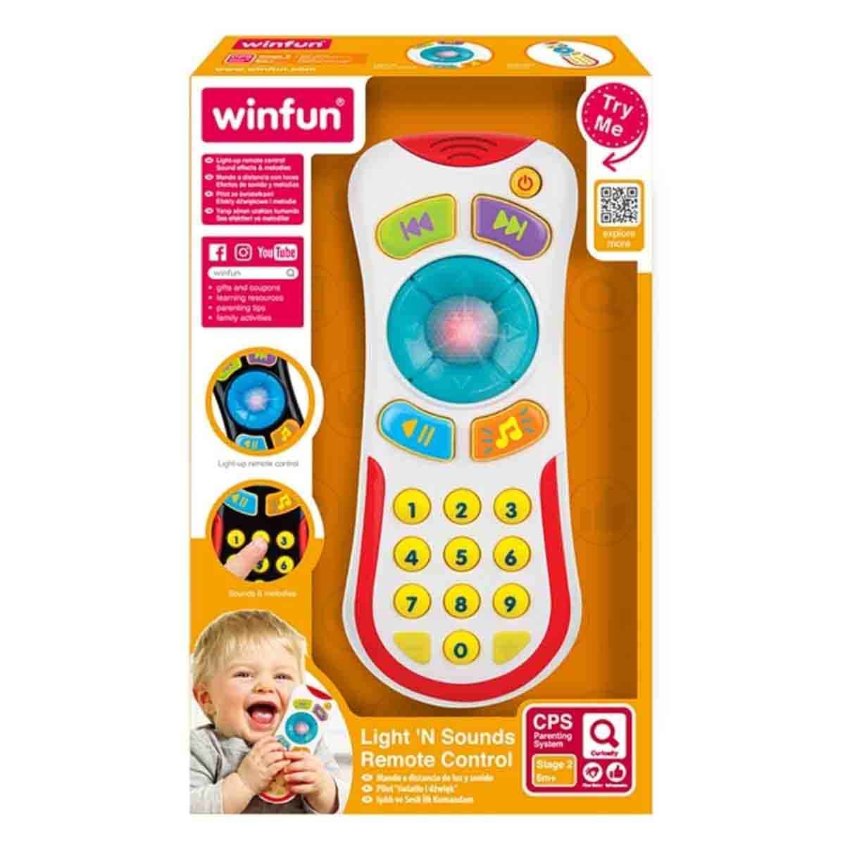 Winfun Light 'N Sounds Remote Control Toddler, 0-2 Years