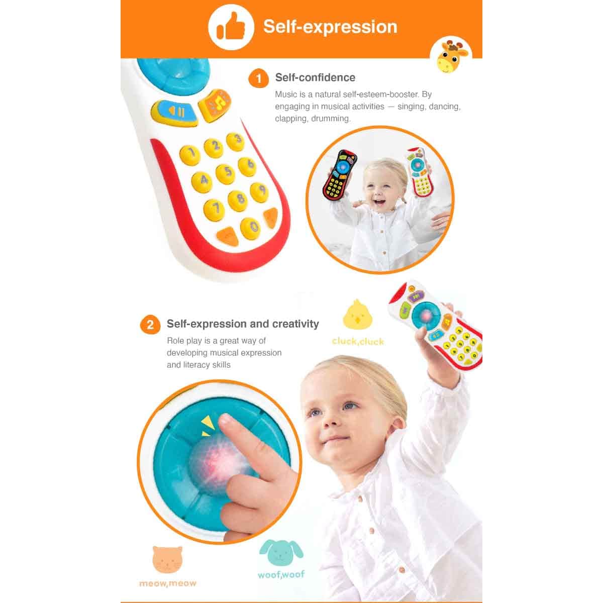 Winfun Light 'N Sounds Remote Control Toddler, 0-2 Years