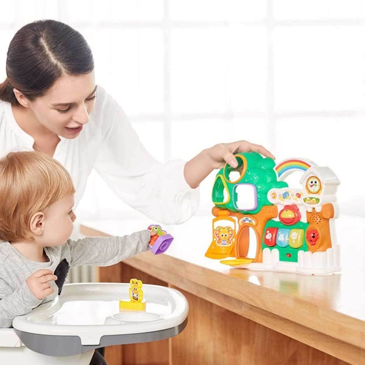 Winfun Light 'N Sounds Sorter Treehouse Toddler, 0-2 Years