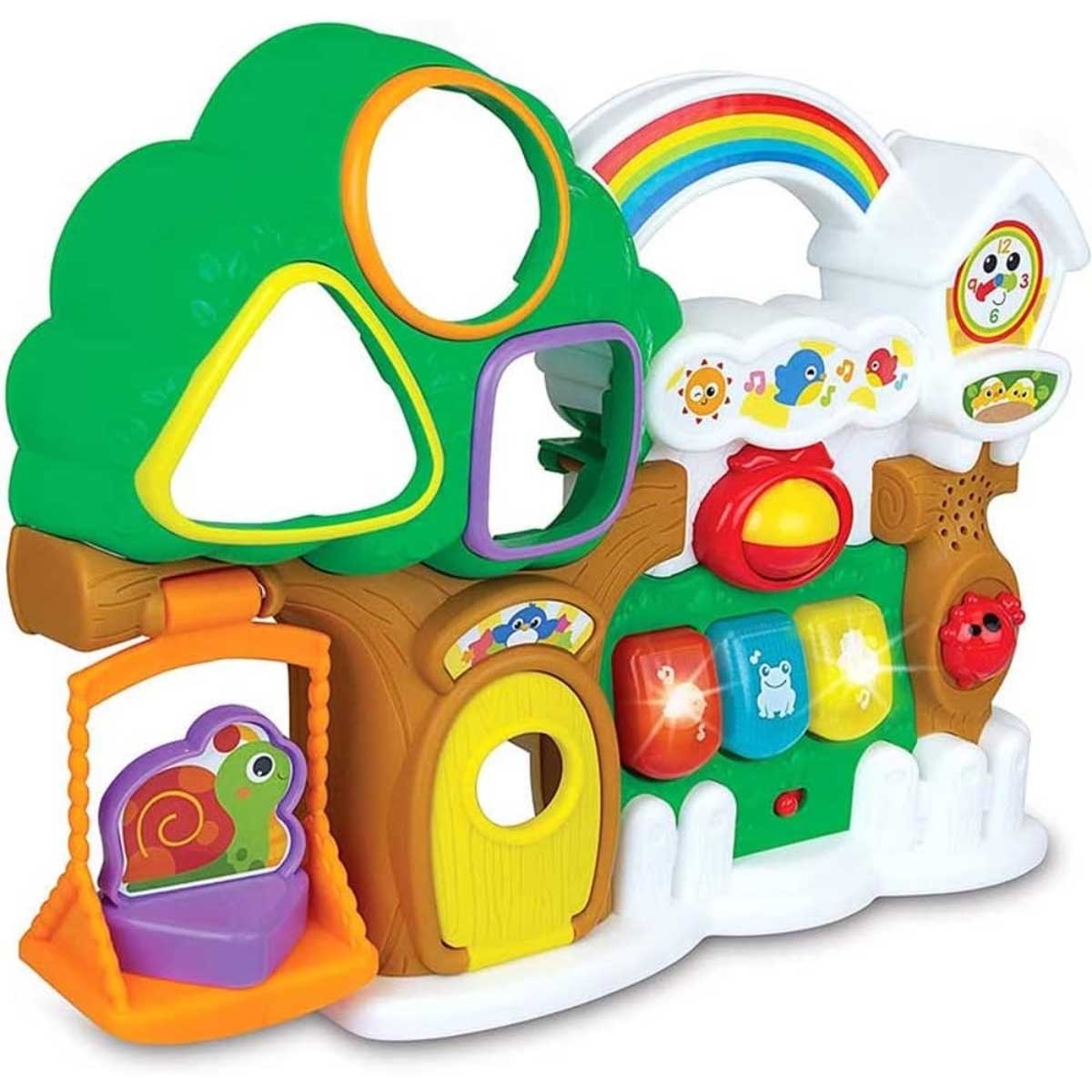 Winfun Light 'N Sounds Sorter Treehouse Toddler, 0-2 Years