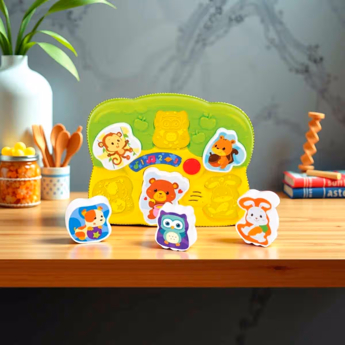 Winfun Lights 'N Sounds Animal Puzzle Toddler, 0-2 Years