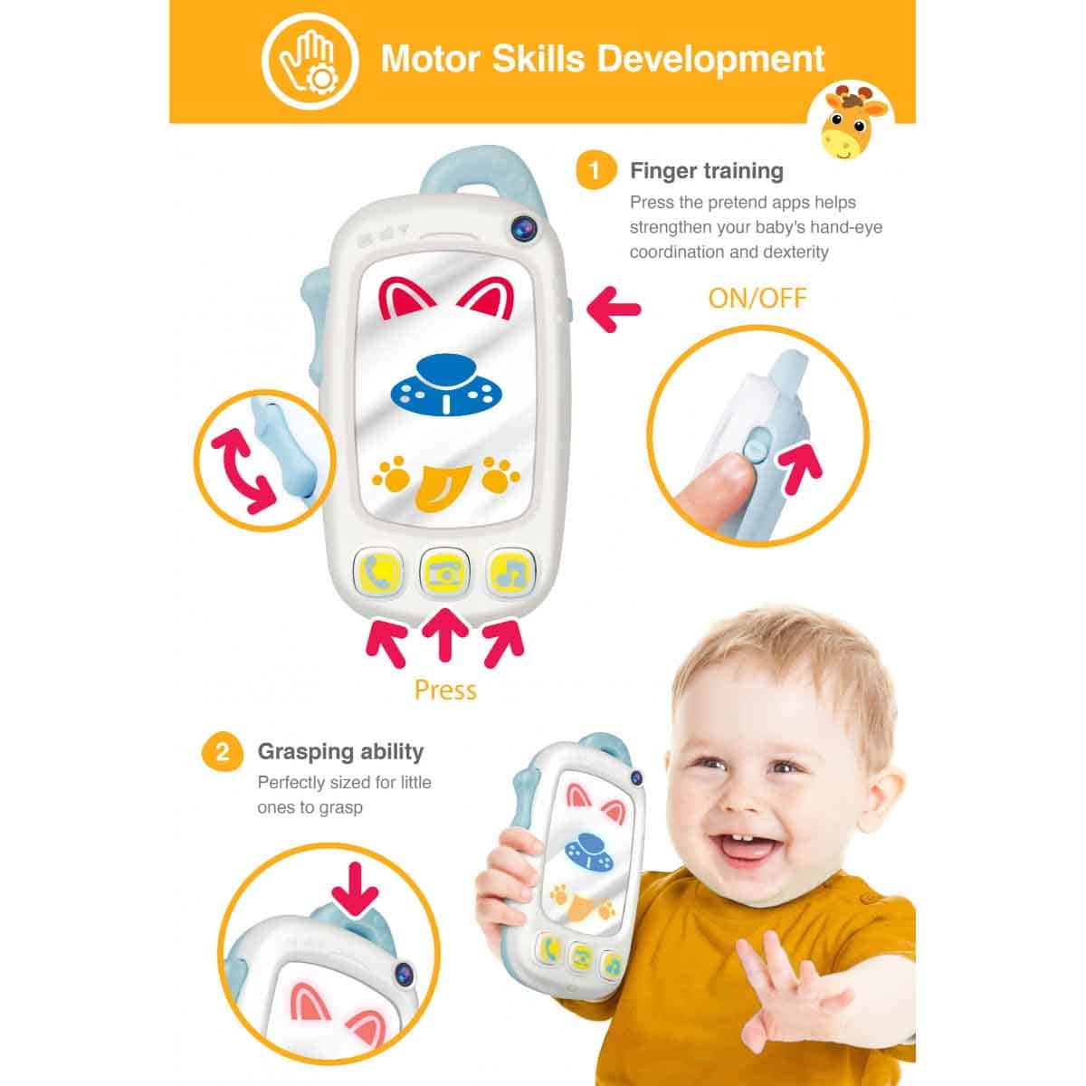 Winfun My First Baby Selfie Phone Toddler, 0-2 Years