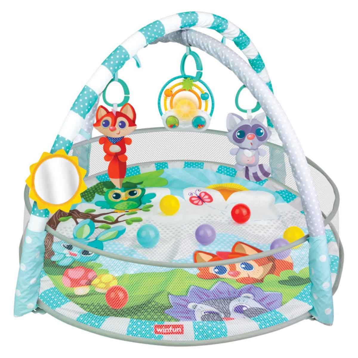 Winfun PlaySpace Play Gym & Ball Pit Toddler, 0-2 Years