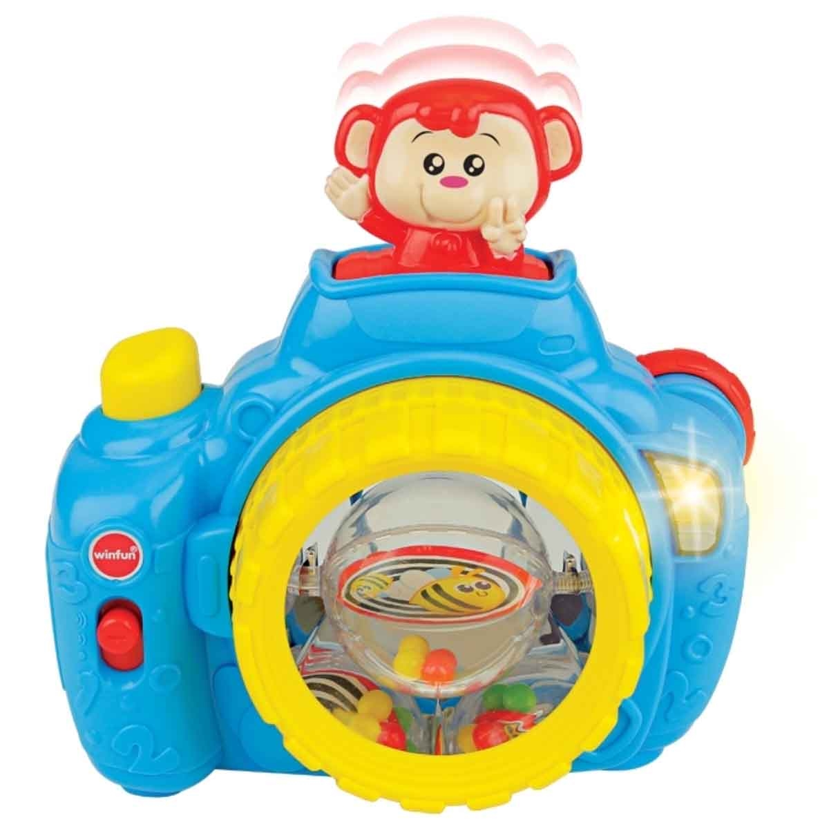 Winfun Pop-Up Monkey Camera Toddler, 0-2 Years