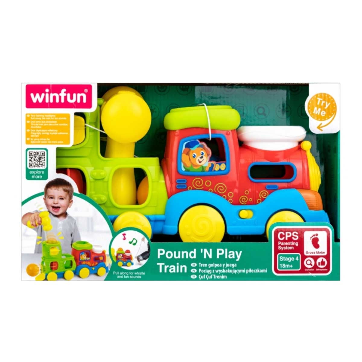 Winfun Pound 'N Play Train Toddler, 0-2 Years