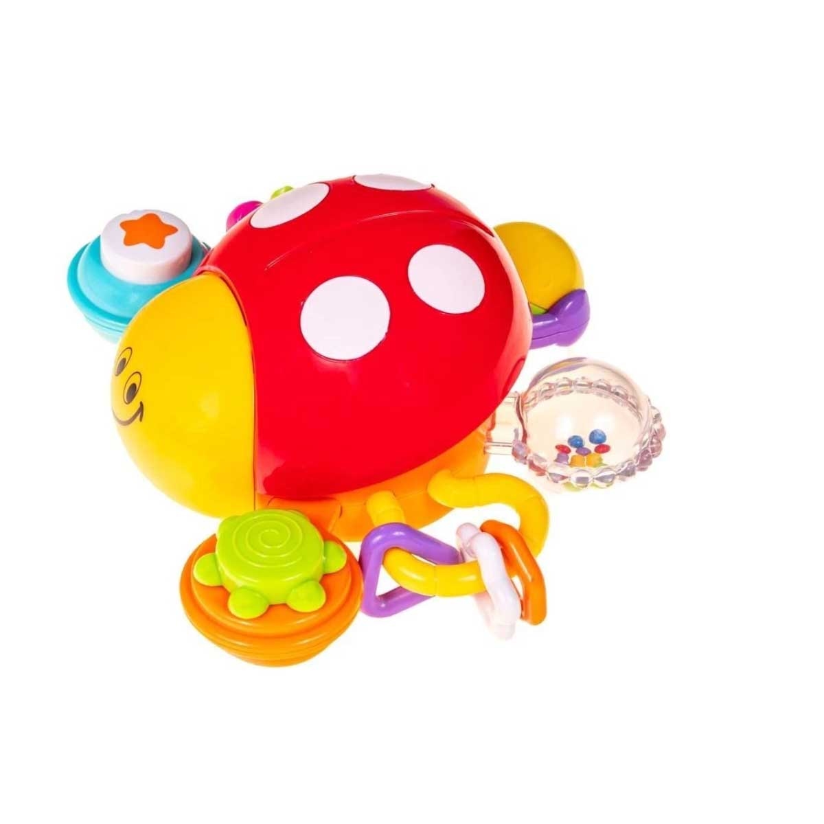 Winfun Press 'N Go Activity Ladybug Interactive Toy Toddler, 0-2 Years