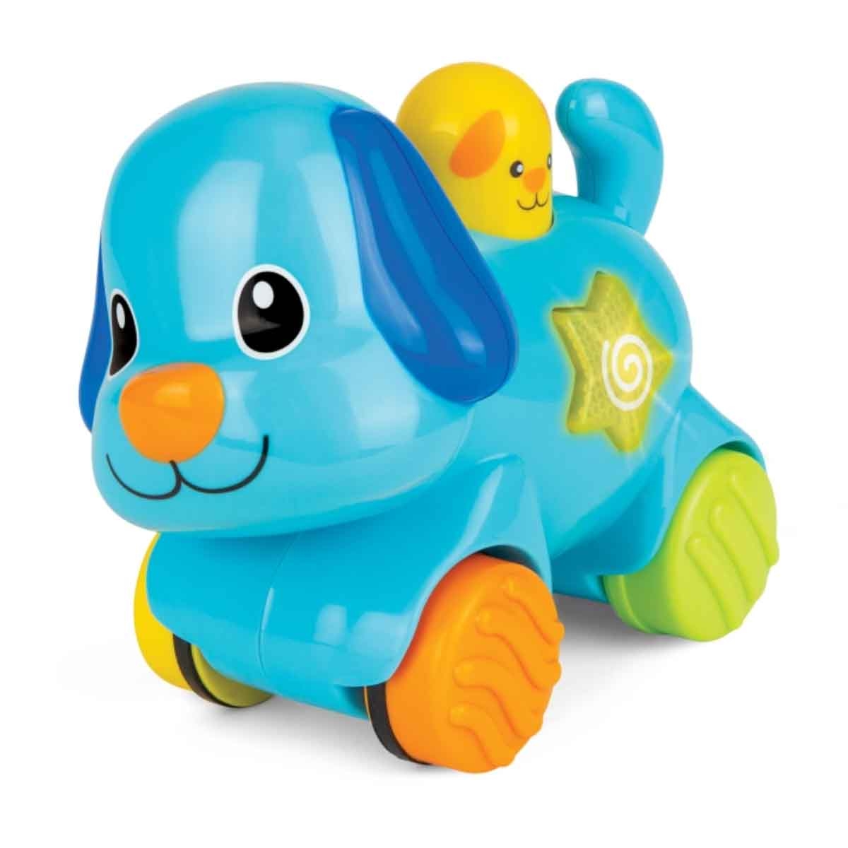 Winfun Press ’N Go Pet-Puppy Interactive Toy Toddler, 0-2 Years