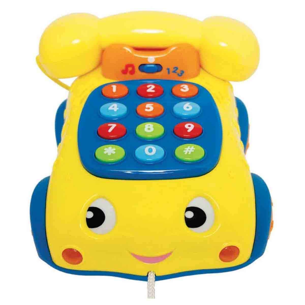 Winfun Talk 'N Pull Phone Sound Toy Toddler, 0-2 Years