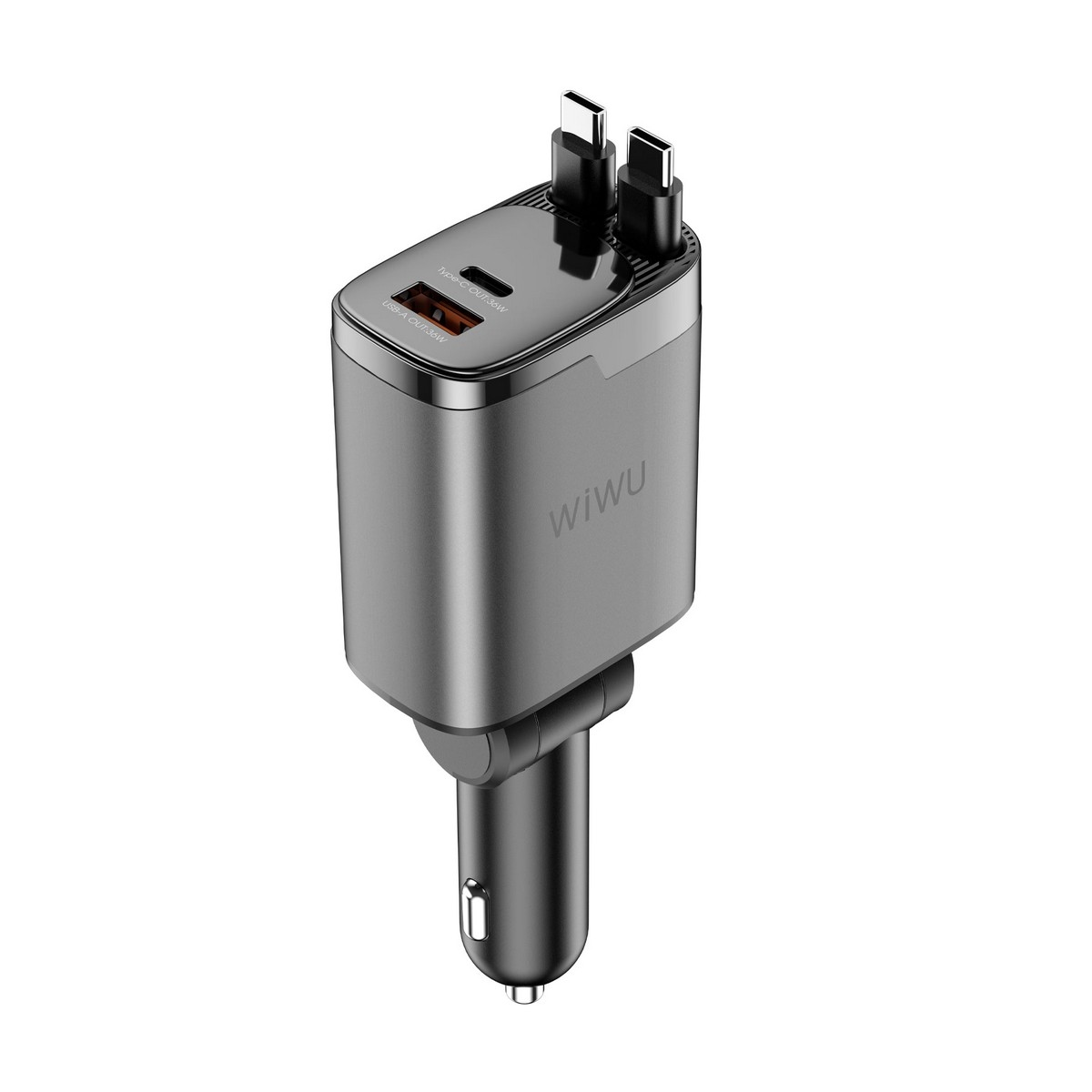WiWU 111W Helix Pro Fast Car Charger