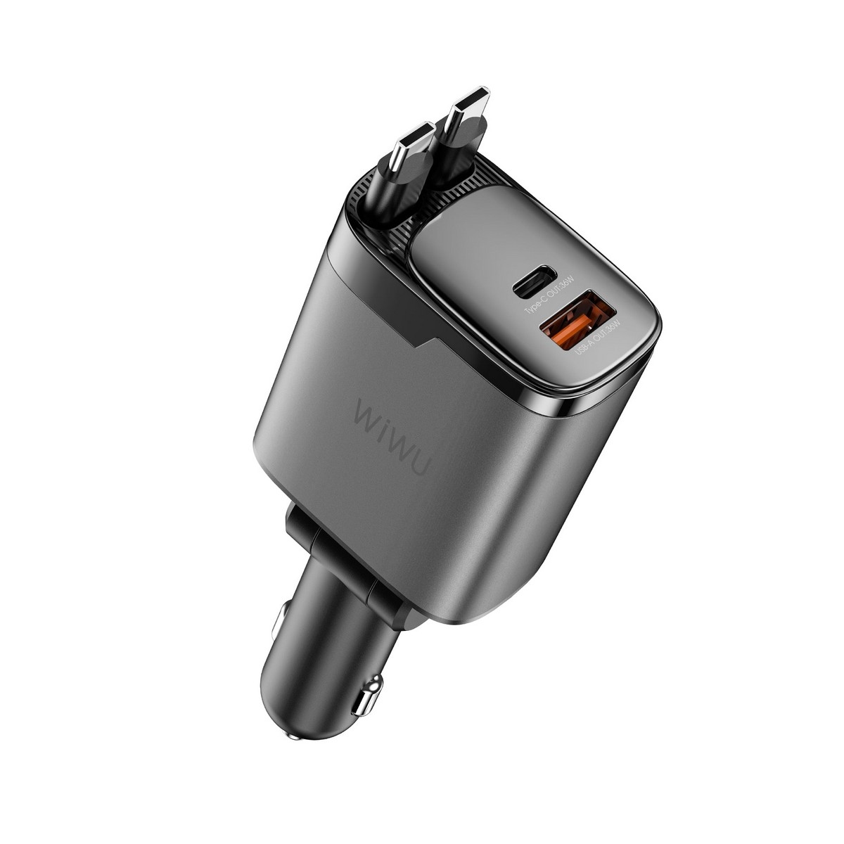 WiWU 111W Helix Pro Fast Car Charger