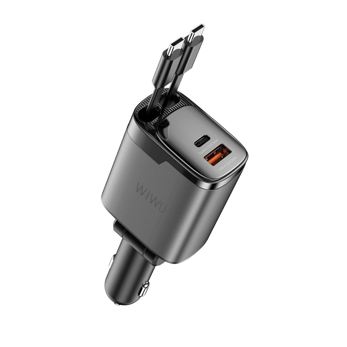 WiWU 111W Helix Pro Fast Car Charger