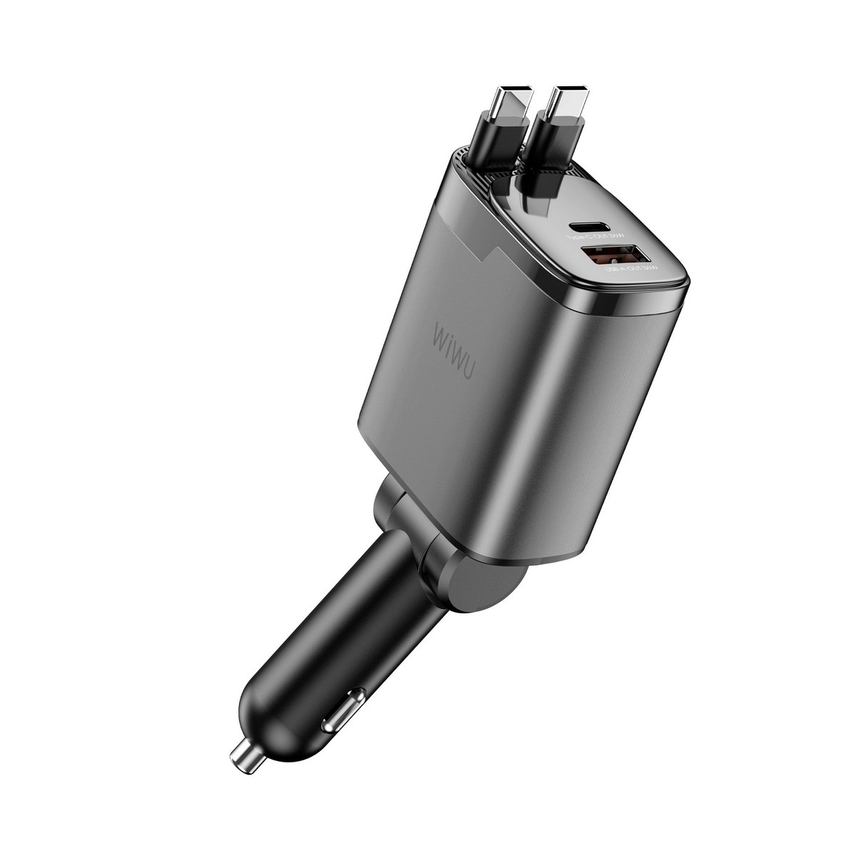 WiWU 111W Helix Pro Fast Car Charger