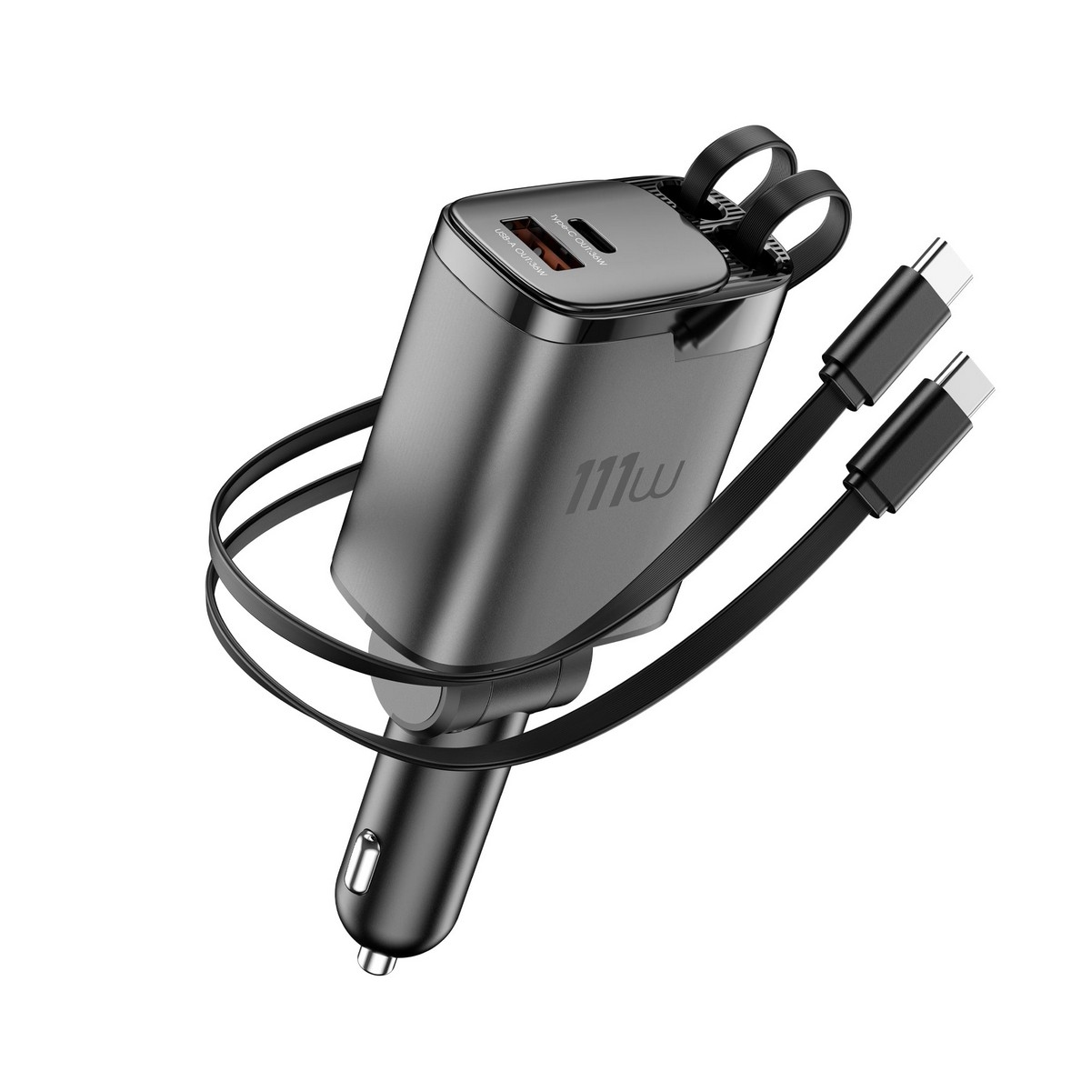 WiWU 111W Helix Pro Fast Car Charger