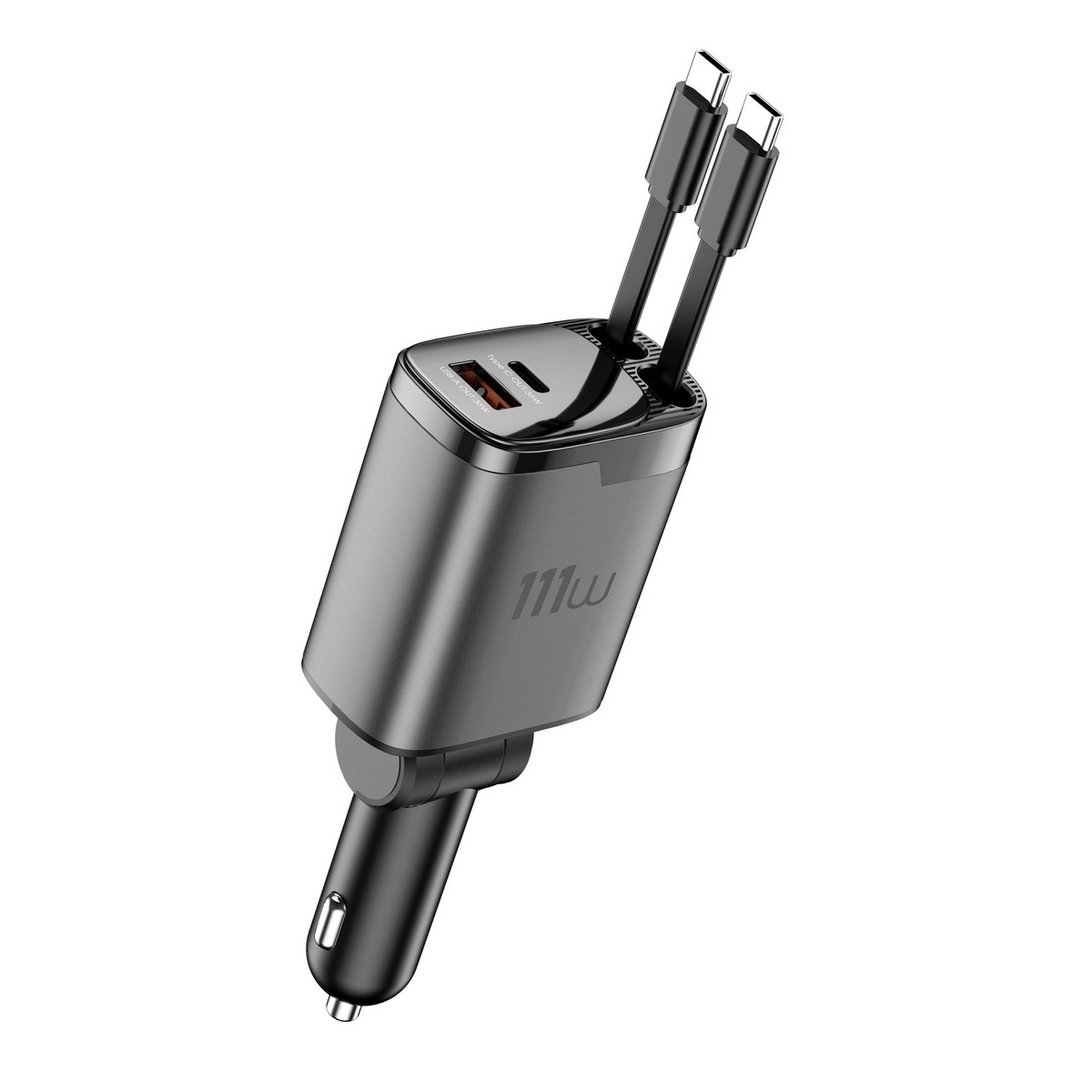 WiWU 111W Helix Pro Fast Car Charger