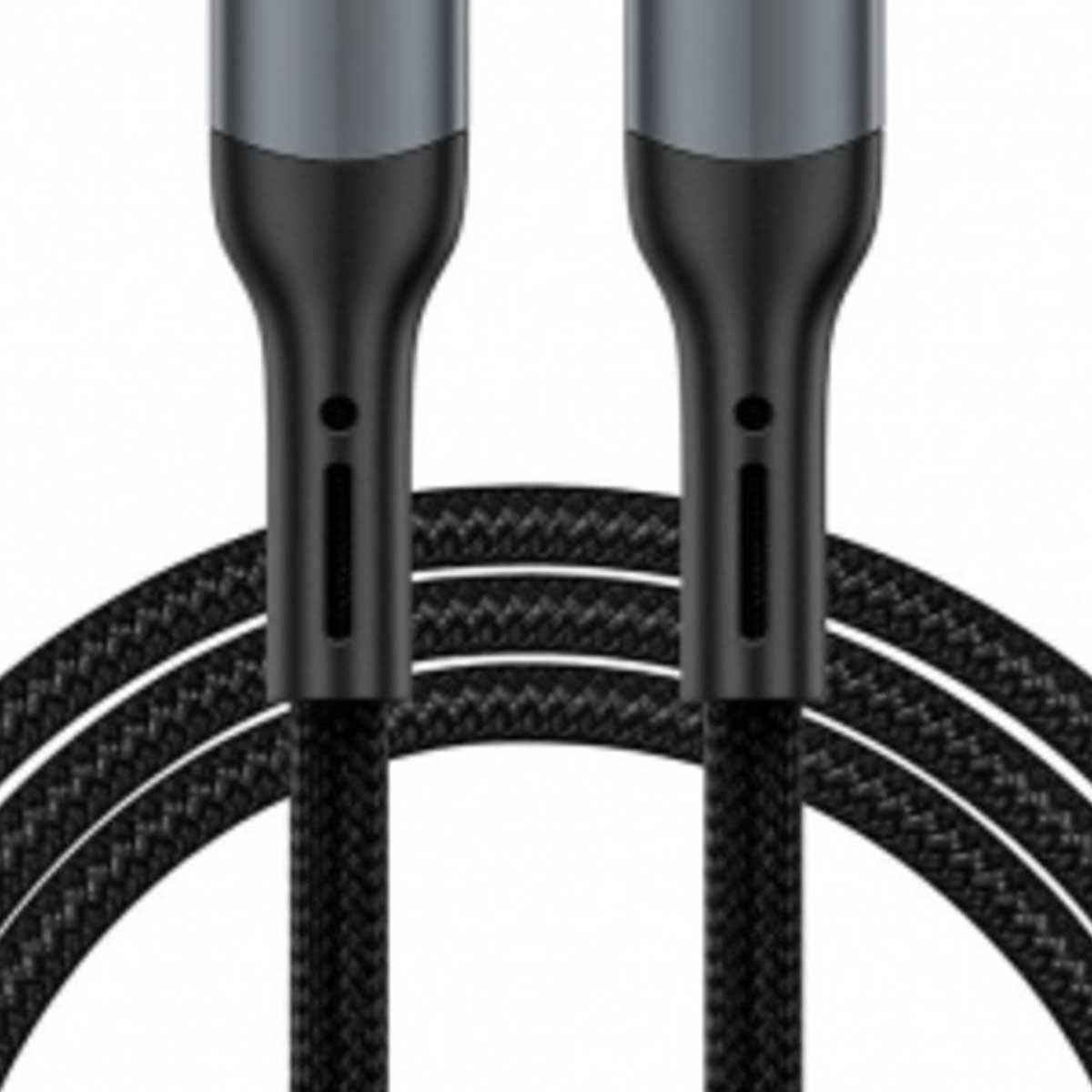 WiWU 1.5m 240W Essen Series Nylon Braided Type-C to Type-C CableWiWU