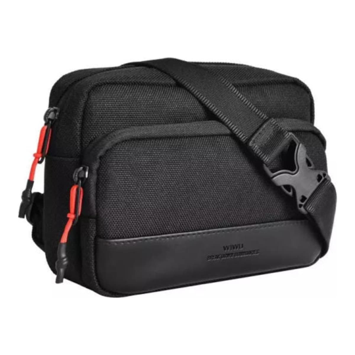 WiWU Black Essen 2-in-1 Crossbody Bag