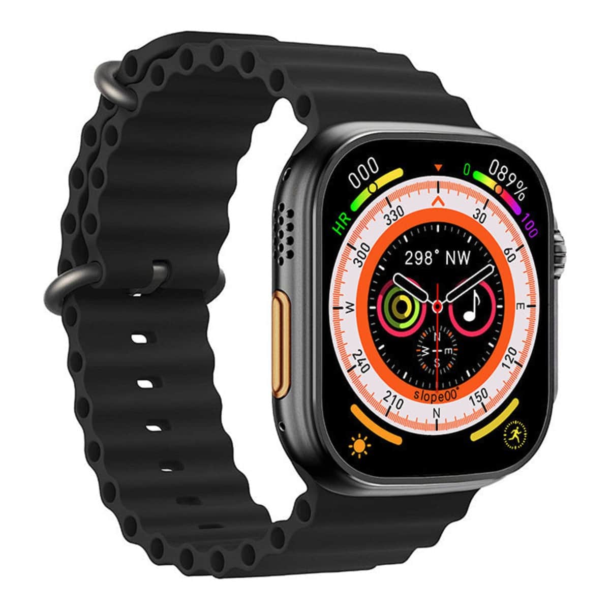 WiWU Black SW01 Ultra Lite Smartwatch