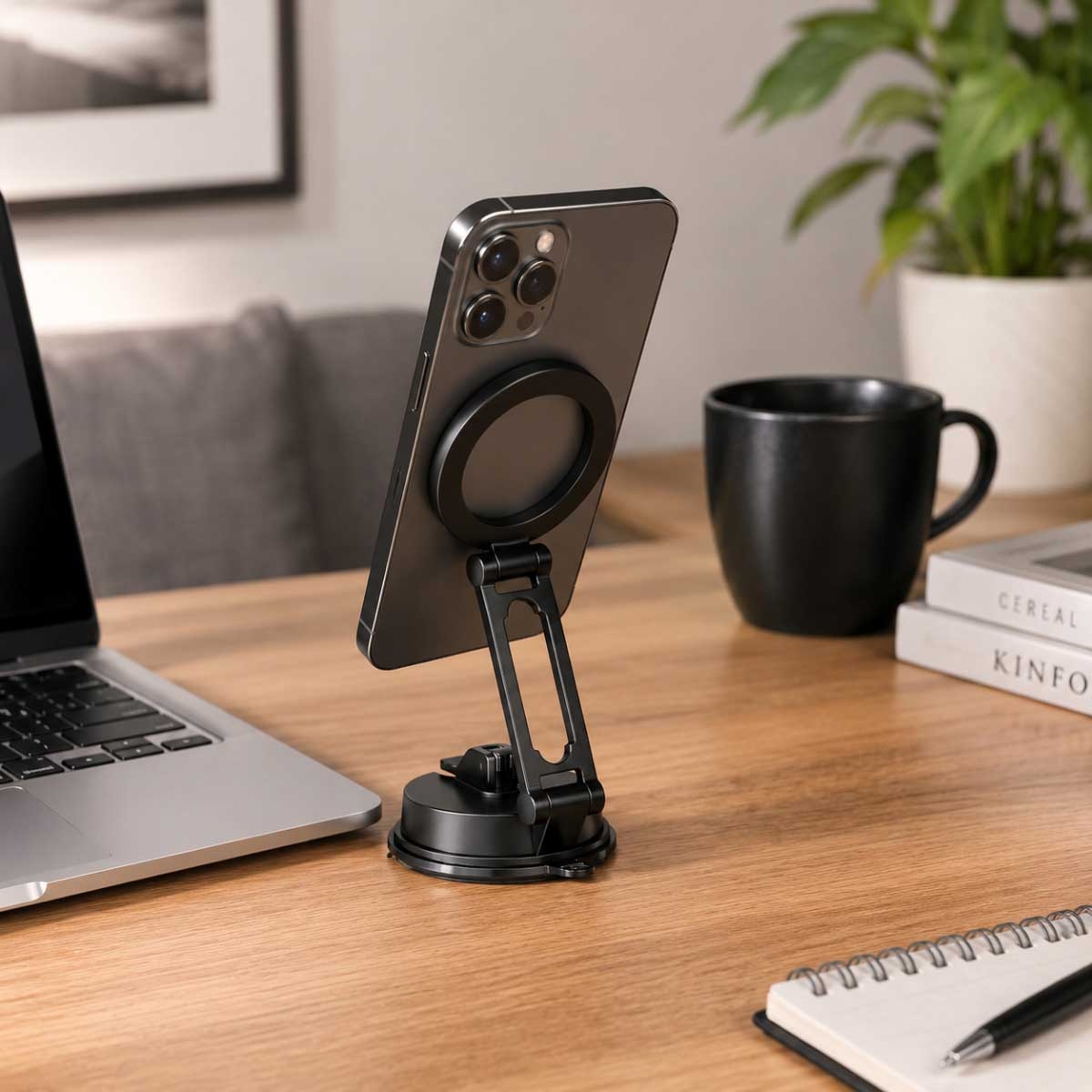 WiWU Foldable Magnetic Car Phone MountWiWU