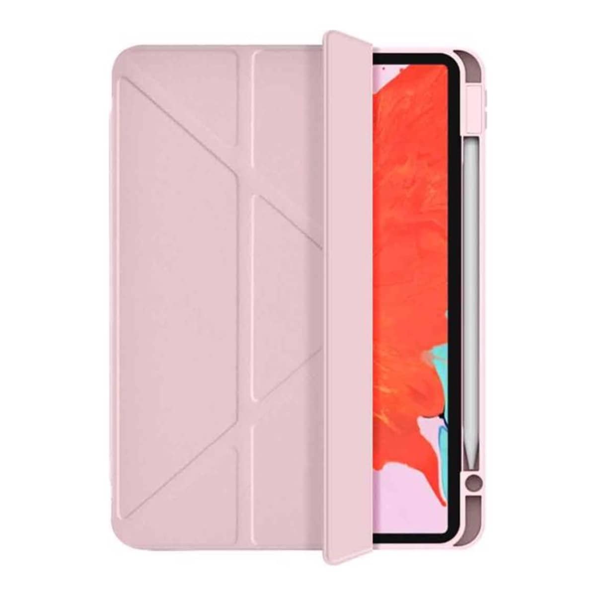 WiWU Pink 360 Rotating Magnetic iPad Case for iPad 10.2" & 10.5"