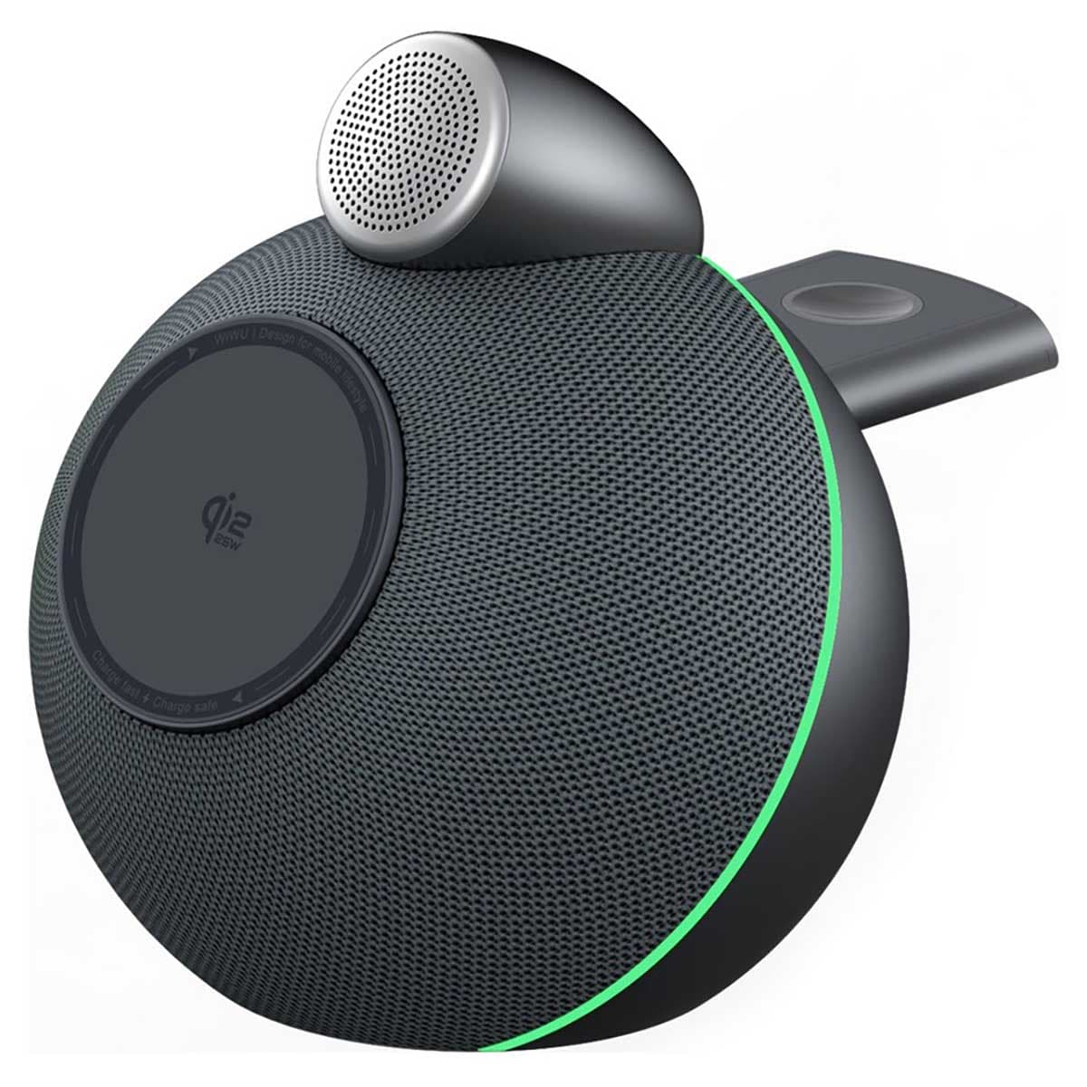 WiWU Qi2.2 25W Conch Wireless Charging Speaker