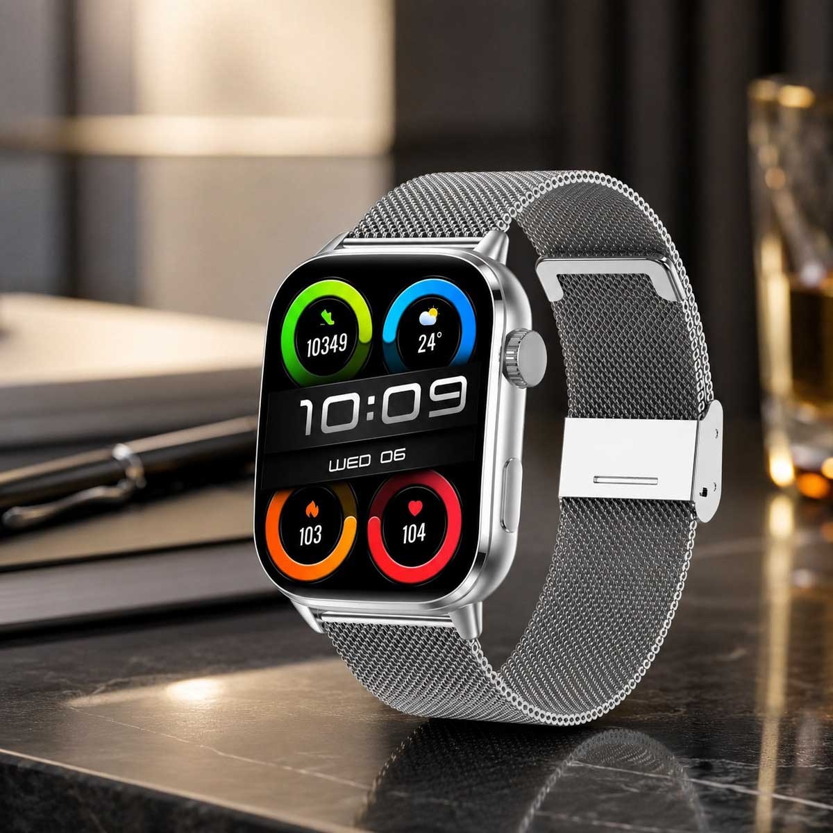 WiWU SW08 Bluetooth Calling Smartwatch