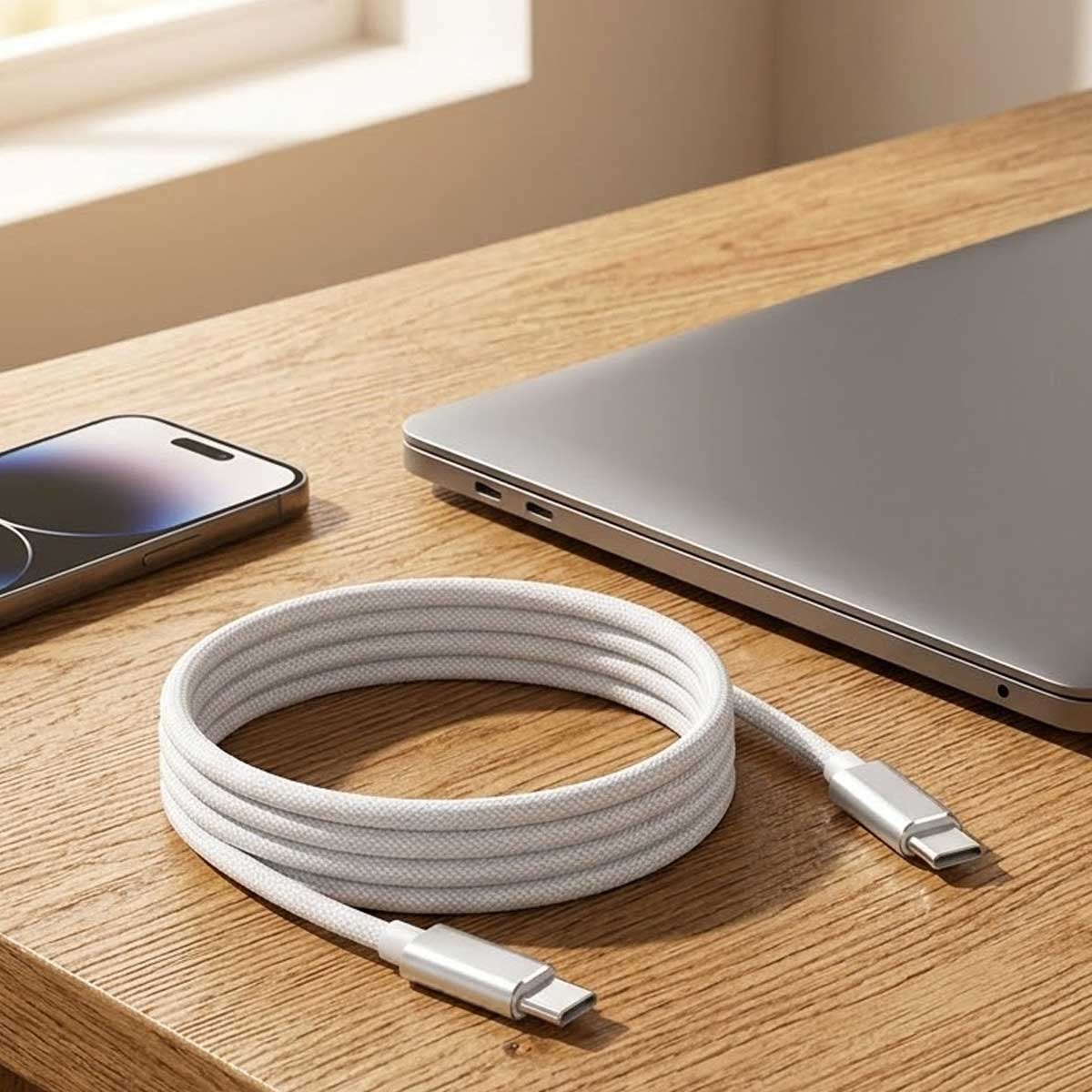 WiWU 1.5m 27W Essen Series Type-C to Lightning Cable