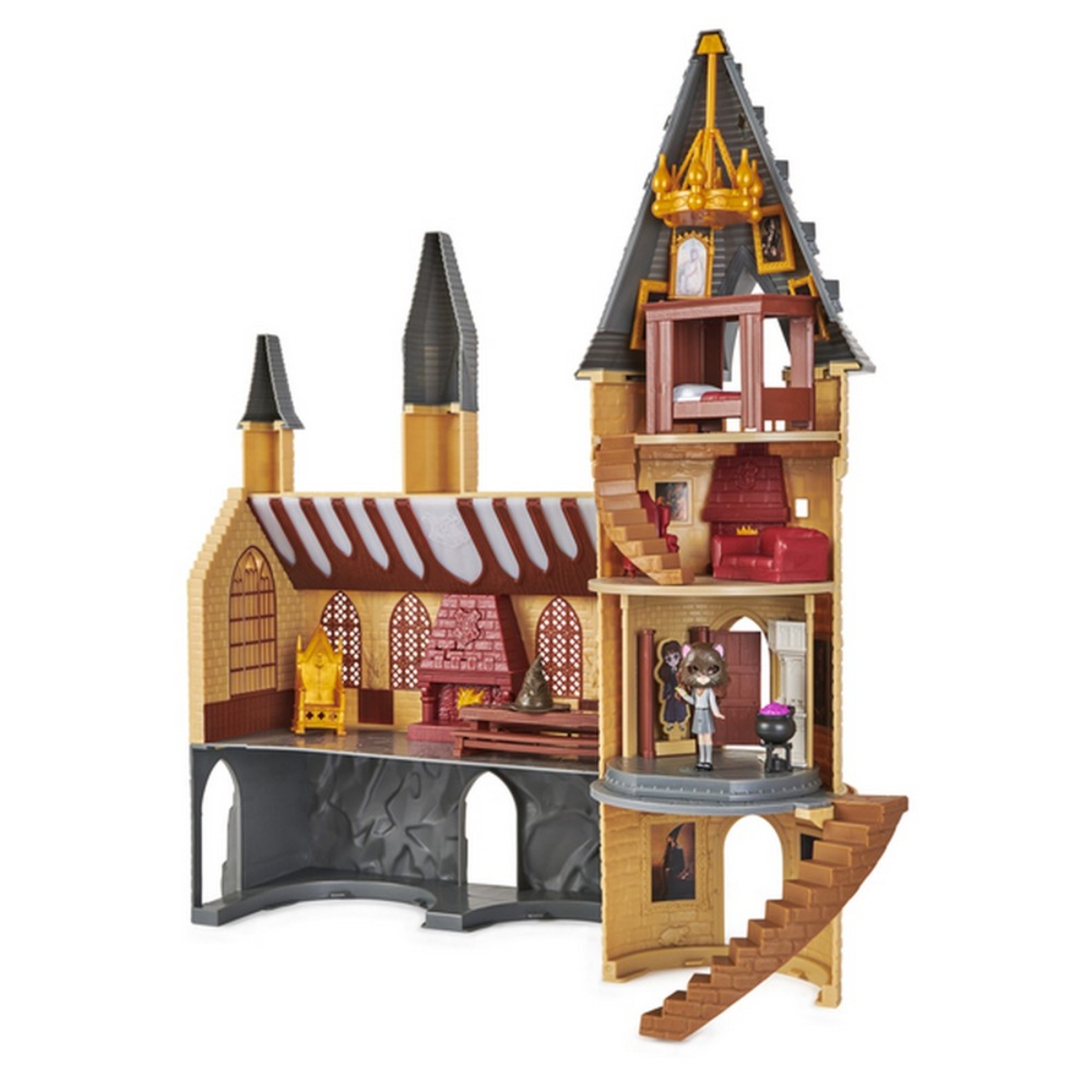 Wizarding World Harry Potter Magical Minis Hogwarts Castle Playset Unisex, 5-7 Years