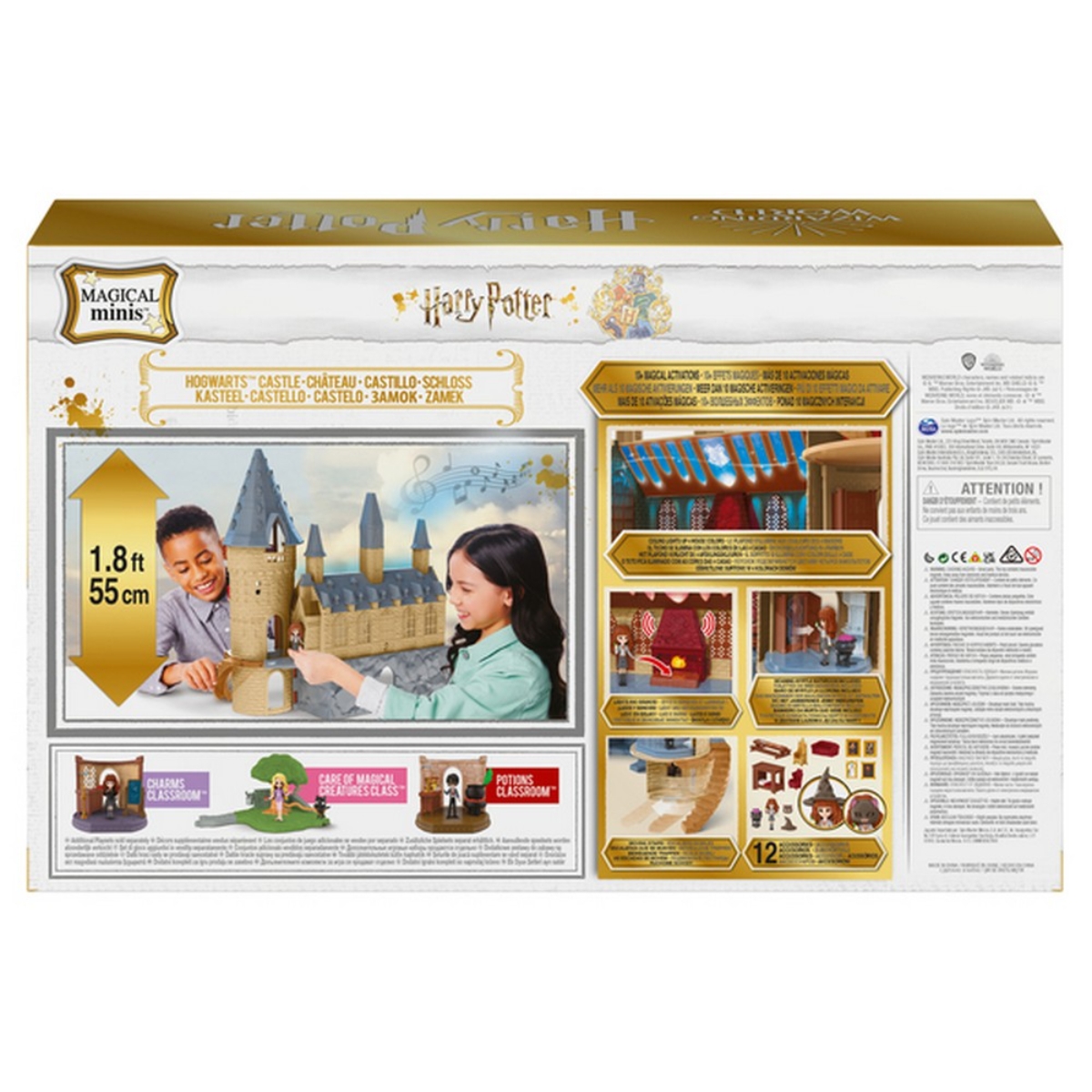 Wizarding World Harry Potter Magical Minis Hogwarts Castle Playset Unisex, 5-7 Years