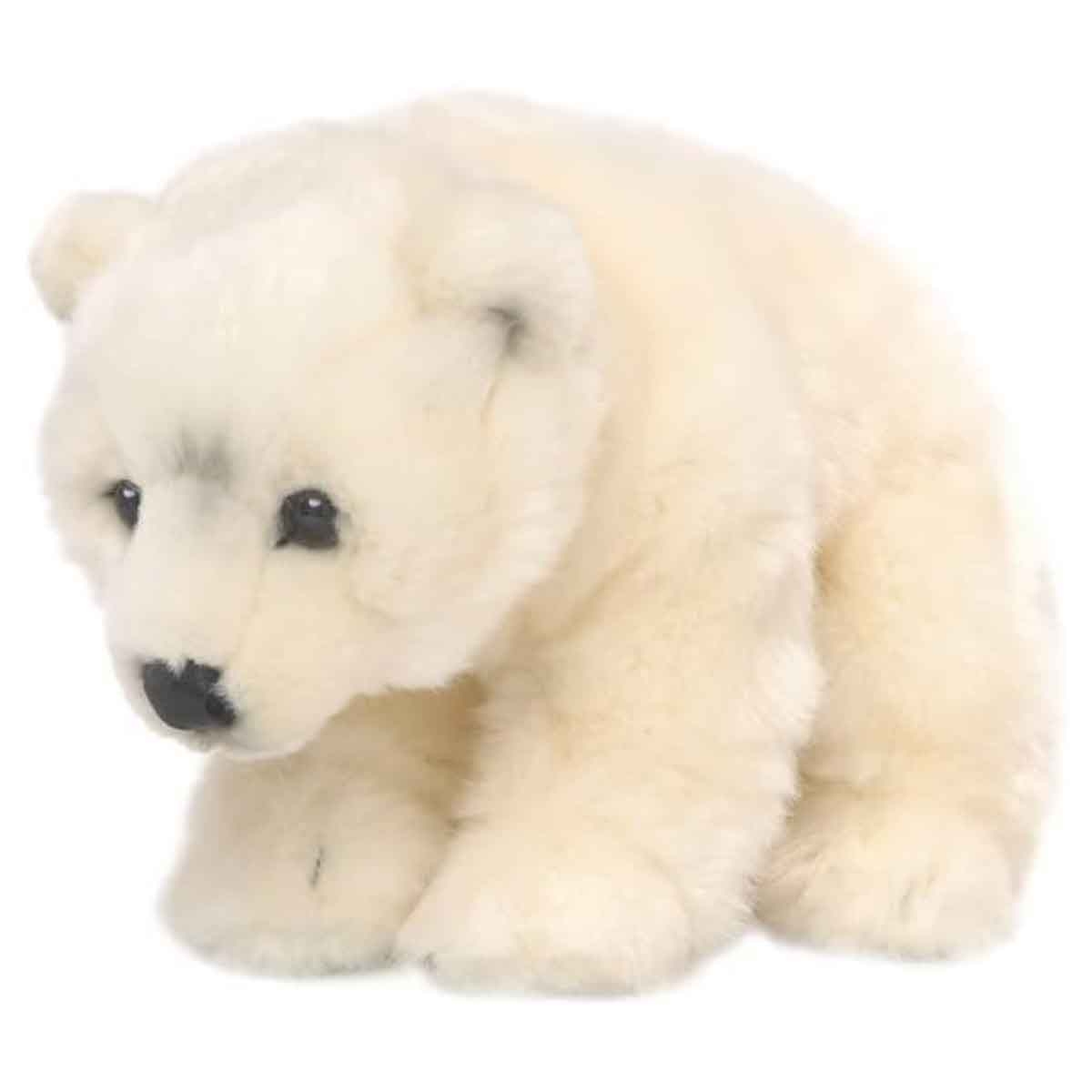 WWF 9" Polar Bear Floppy Plush Toy Unisex, 3-4 Years