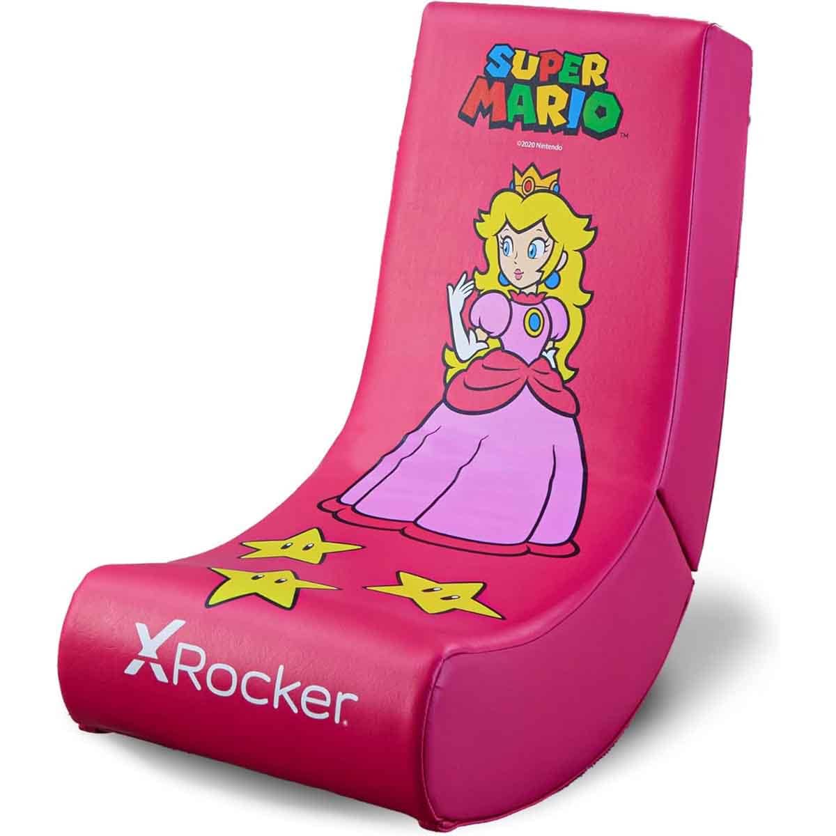 X-Rocker Nintendo All-Star Peach Video Rocker Gaming Chair