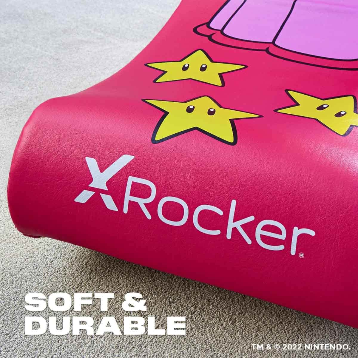 X-Rocker Nintendo All-Star Peach Video Rocker Gaming Chair