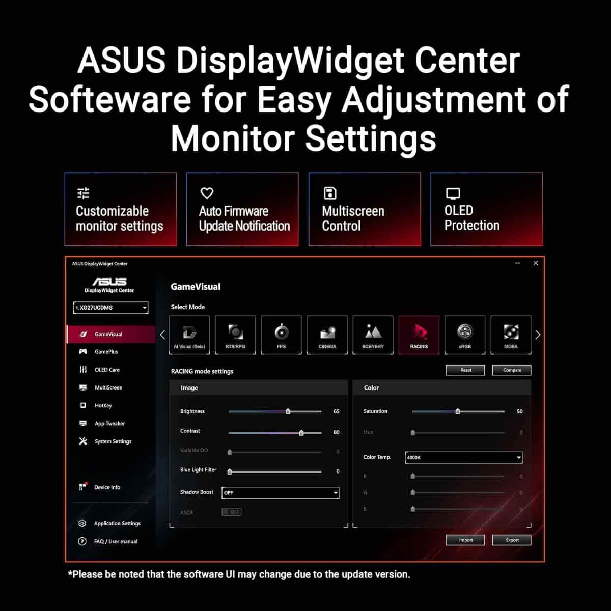 Asus 27" XG27UCDMG Gaming Monitor