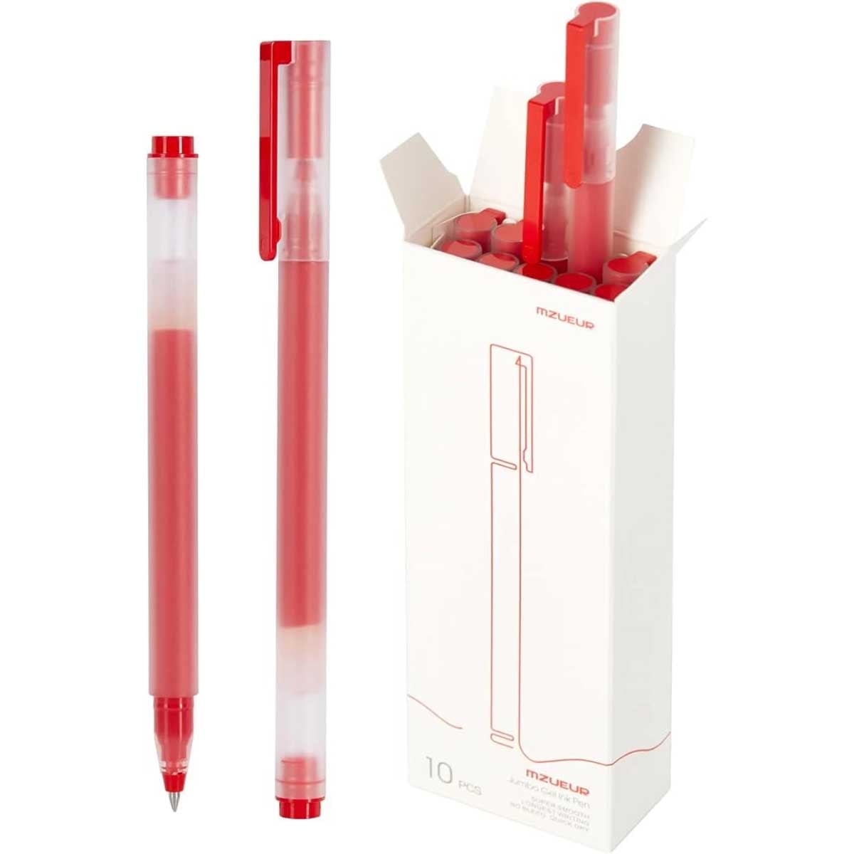 Xiaomi 10-Piece Red High-Capacity Gel Pen Set