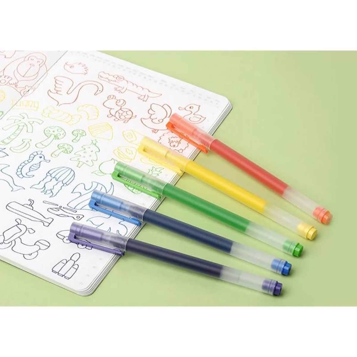 Xiaomi 5-Piece High-Capacity Gel Pen Set