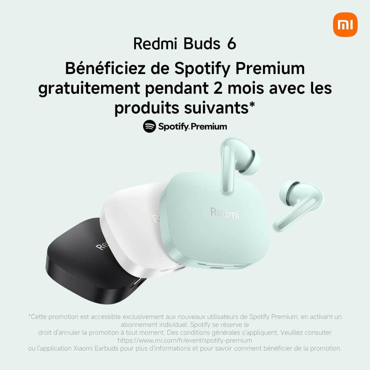 Xiaomi Redmi Buds 6 True Wireless Earbuds