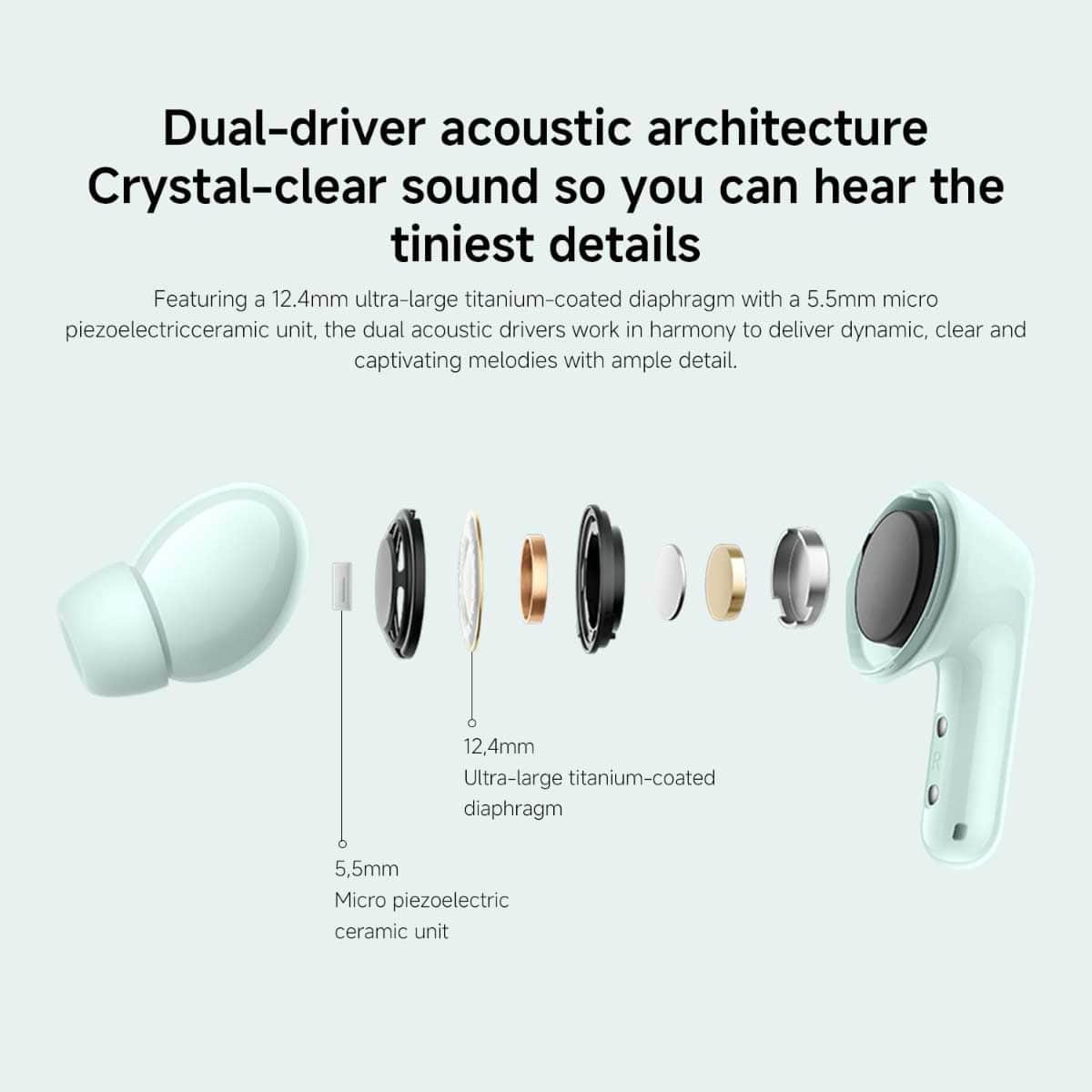 Xiaomi Redmi Buds 6 True Wireless Earbuds