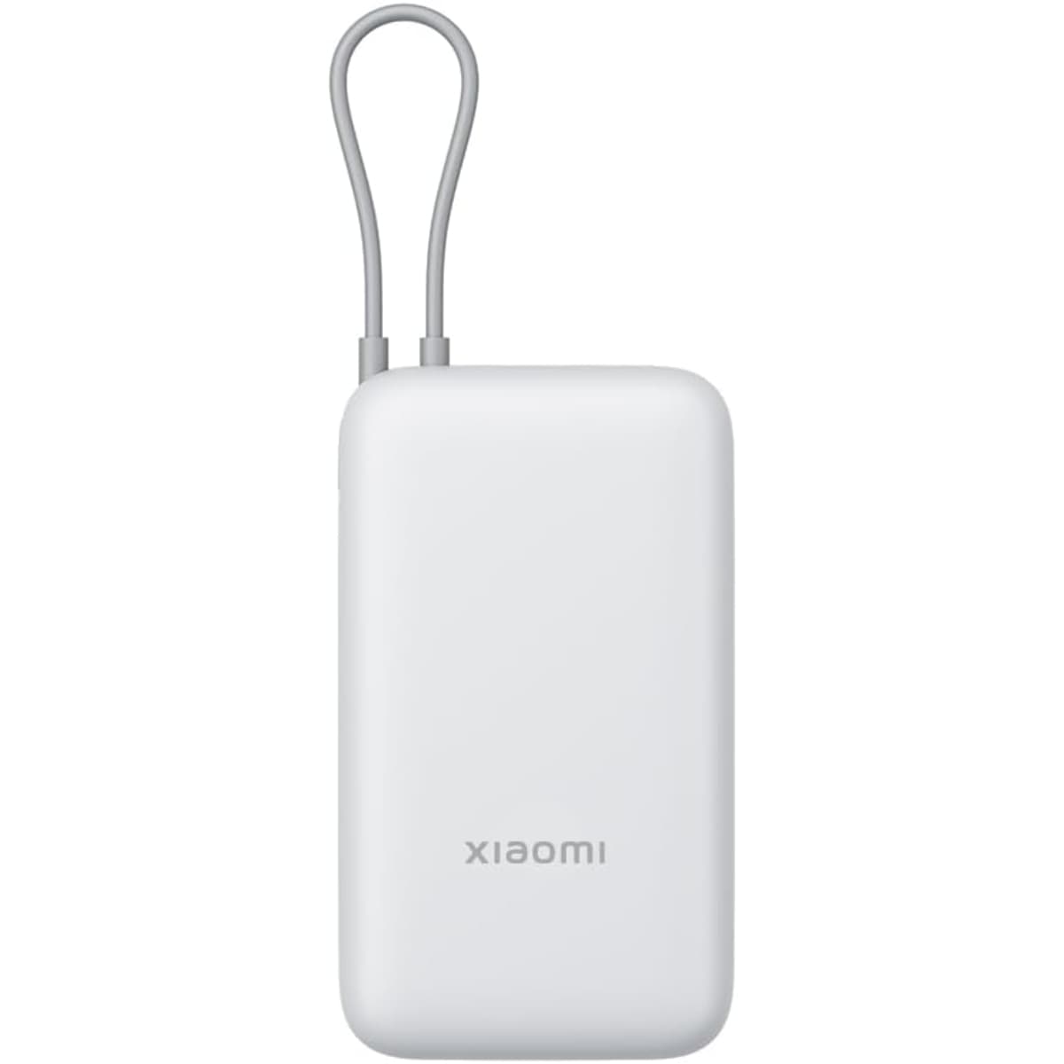 Xiaomi White 20000mAh Integrated Cable Power Bank