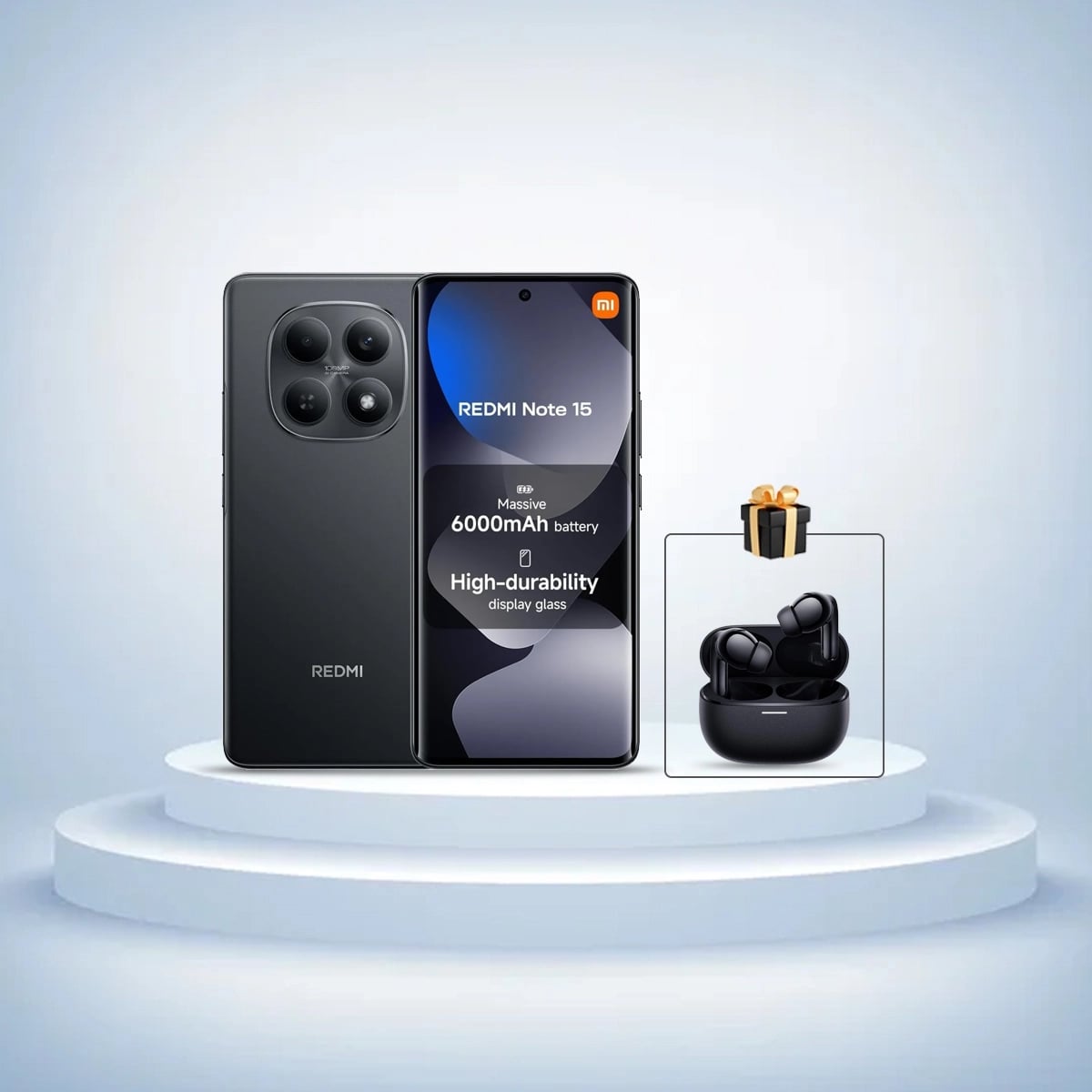 Xiaomi Redmi Note15 Pro 5G Android Smartphone with Free Xiomi Buds5 Pro