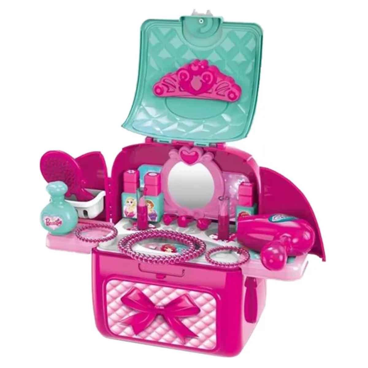 شيونغ تشينغ حقيبة ملاك التجميل 2 في 1 للبنات 3-4 سنوات