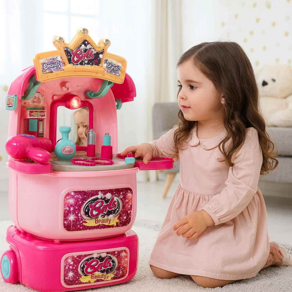 Xiong Cheng 2-In-1 Beauty Set Girls, 3-4 Years