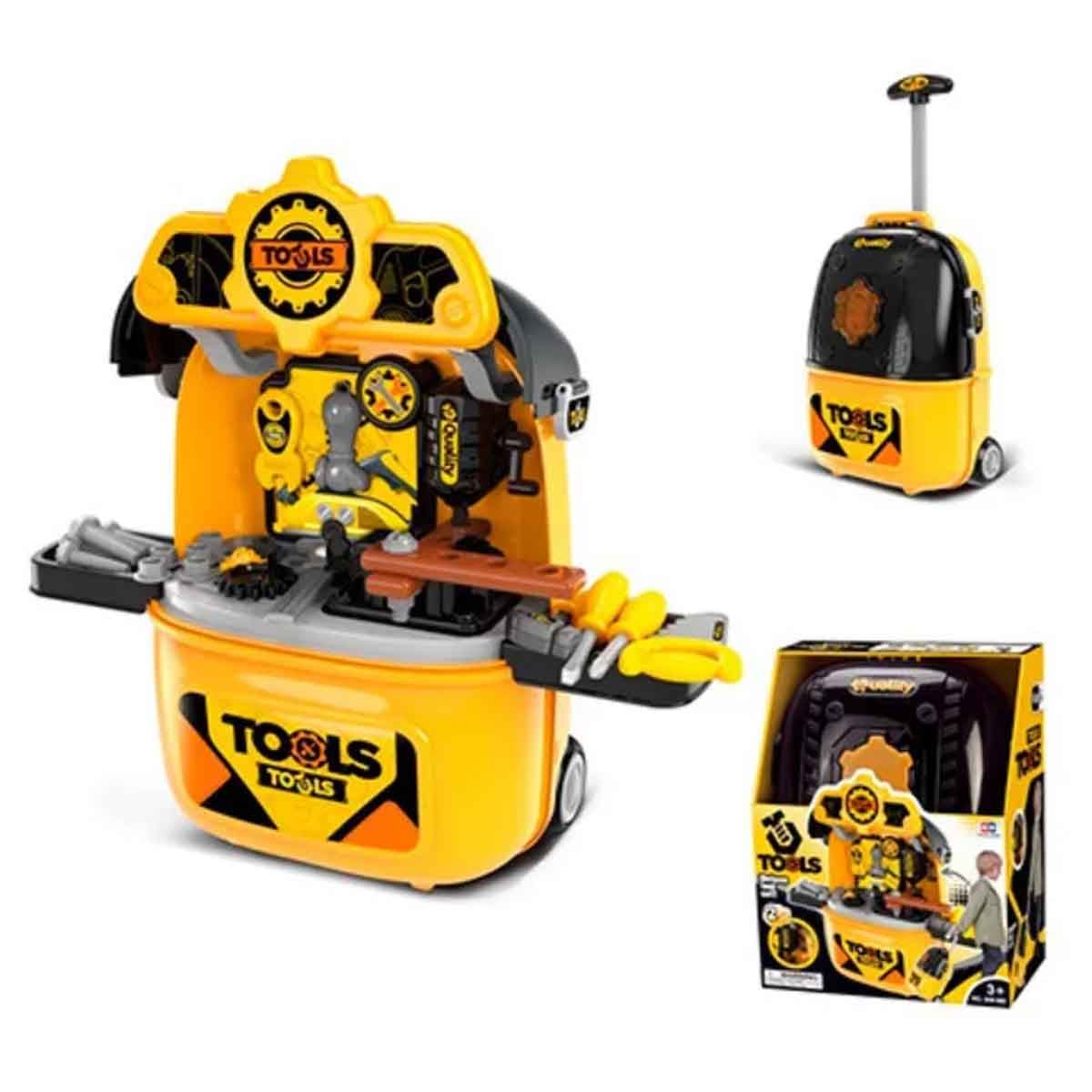 Xiong Cheng 2-In-1 Deluxe Tool Set Boys, 3-4 Years