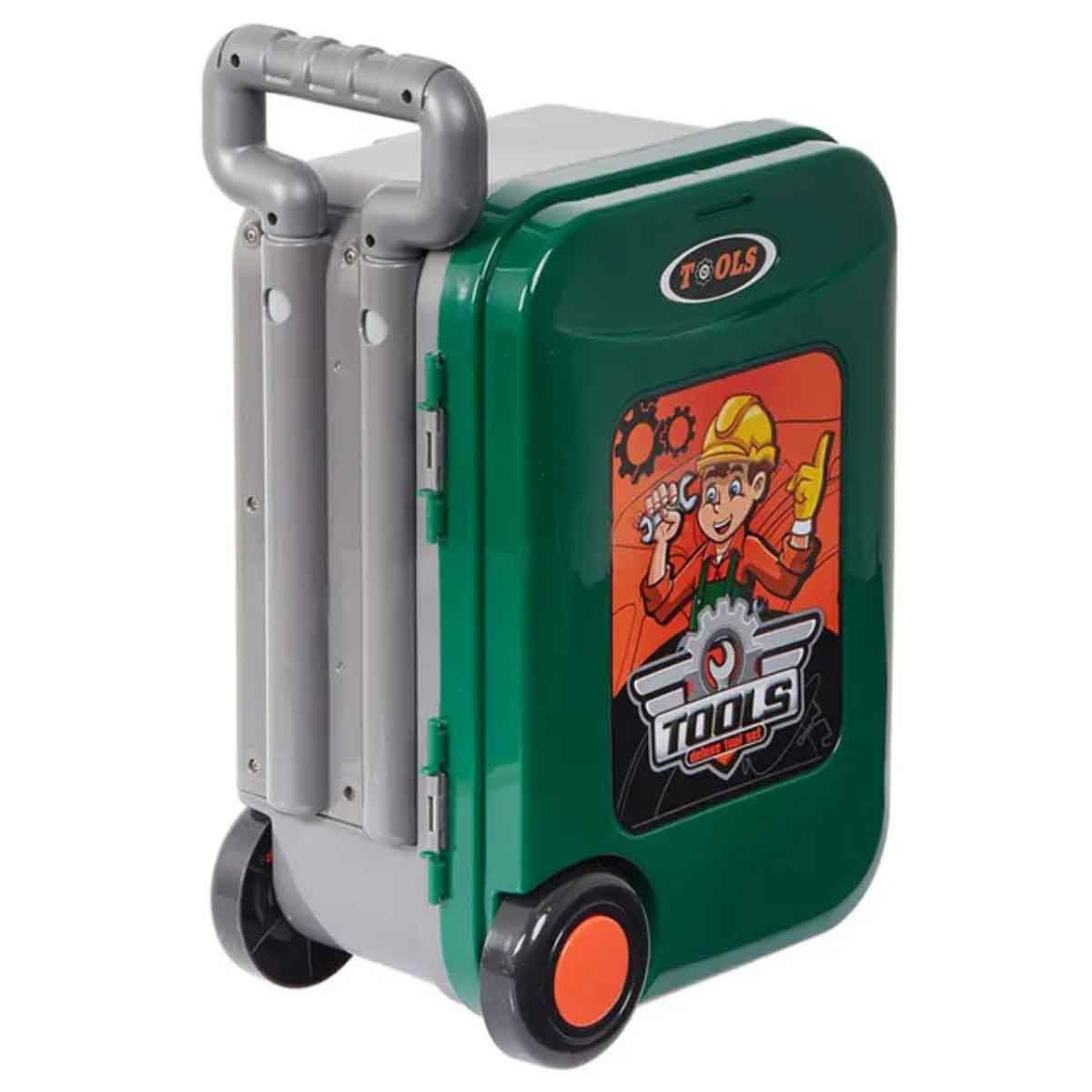 شيونغ تشينغ مجموعة أدوات ديلوكس مع حقيبة 3 في 1 للبنات 3-4 سنوات