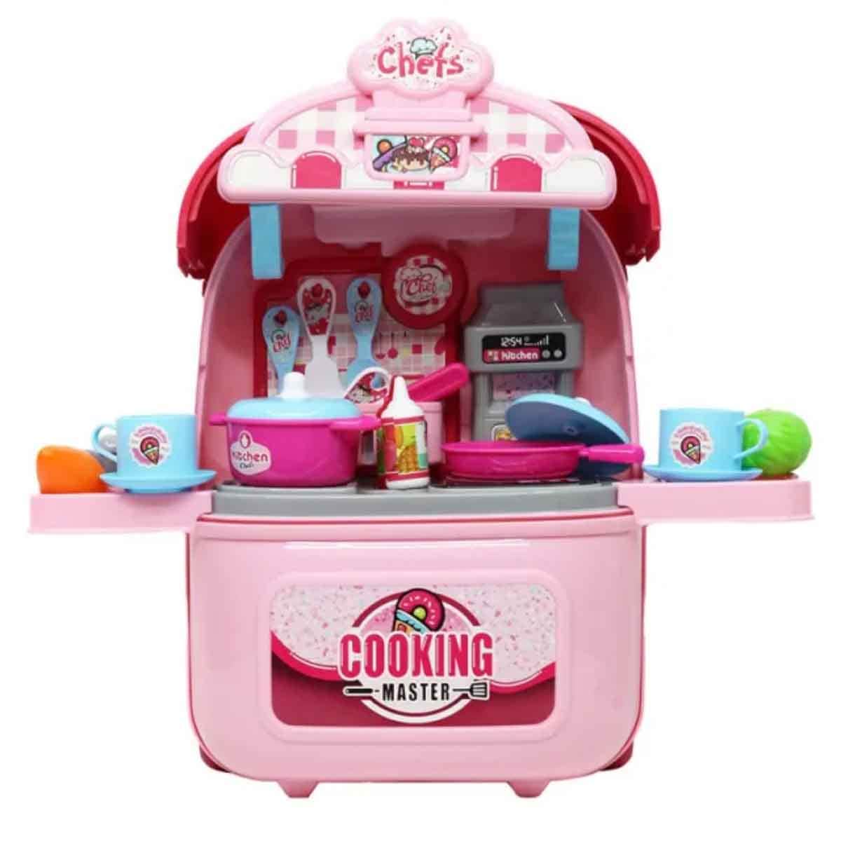Xiong Cheng Cooking Master 2-In-1 Kitchen Playset Girls, 3-4 Years